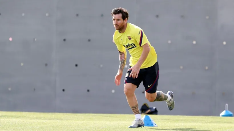 Messi s-a întors la antrenamentele Barcei