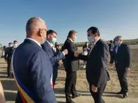Campanie electorală: Ludovic Orban a venit la Galați ca să semneze contractul centurii ocolitoare a orașului