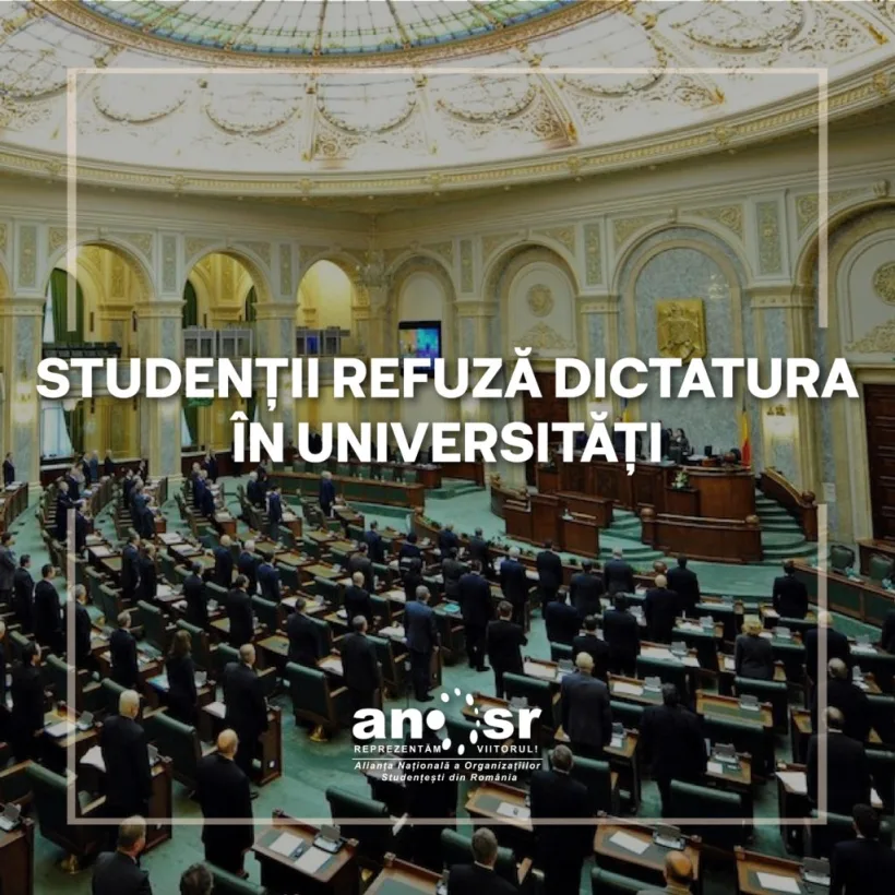Studenţii sunt nemulţumiţi: cer ca rectorul să nu poată fi ales mai mult de două mandate