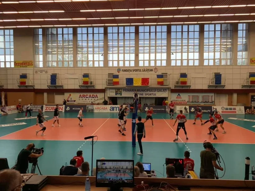 Cinci cazuri de Covid-19 la campioana României. Turneul de la Galaţi din CEV Champions League s-a anulat
