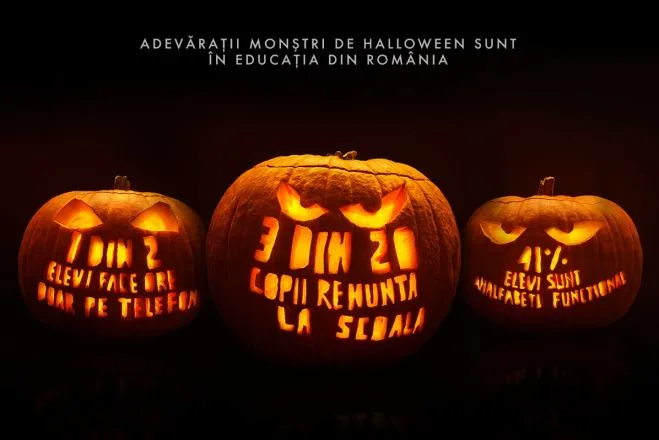 "Campania Cu Adevărat Înfricoșător": abandonul școlar, slaba instruire a profesorilor pentru desfășurarea lecțiilor online, analfabetismul funcțional și lipsa resurselor