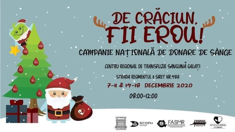 Studenții mediciniști de la UDJG se alătură campaniei naționale „Donează Sânge, Fii Erou!”