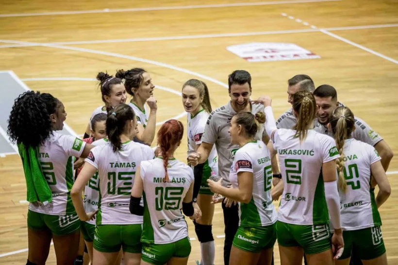 Voleibalistele de la CSU Belor încheie anul cu trei meciuri la Blaj