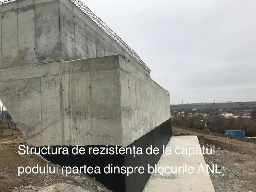 Încep lucrările la pilonul central al podului de pe Centură. Acesta va avea înălțimea unui bloc de 20 de etaje