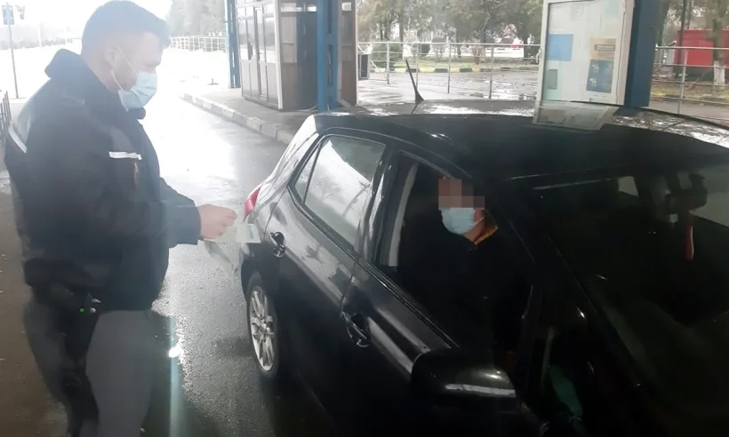 Prins la volan fără permis de conducere