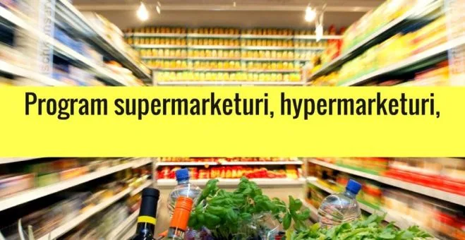 Cumpărături la trecerea dintre ani. Programul supermarketurilor în Galați