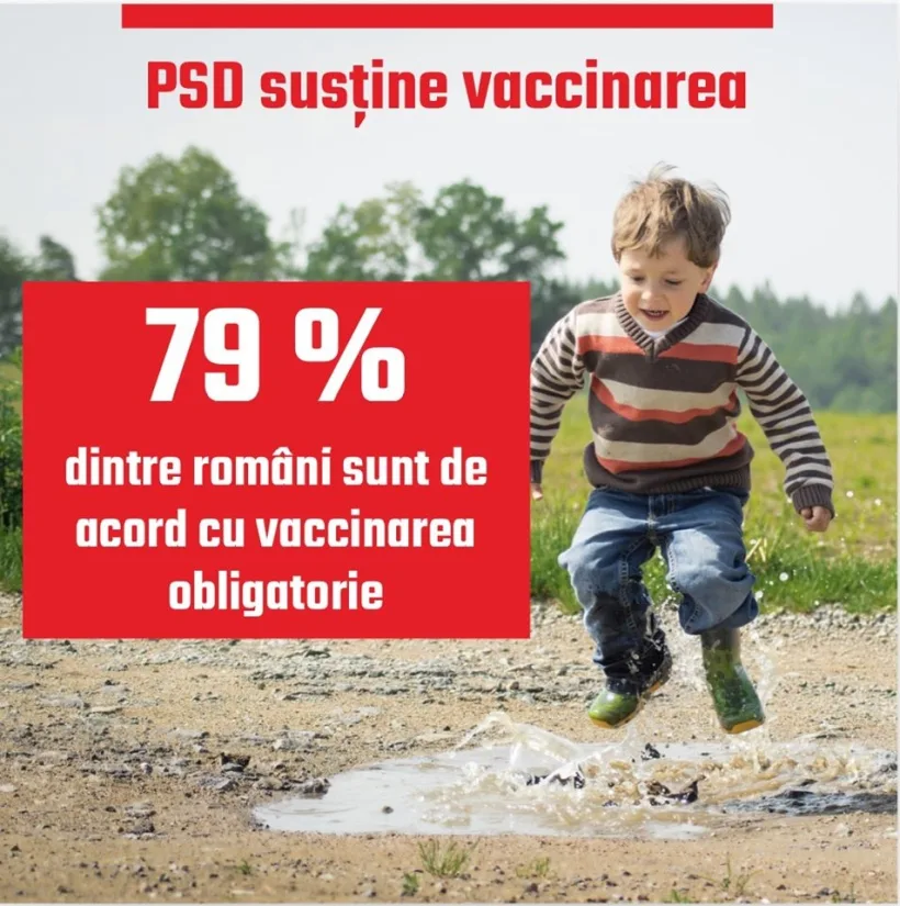 PSD susține vaccinarea!