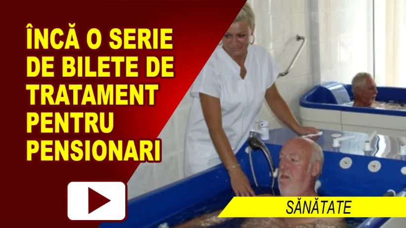 Seria a II-a de solicitanți de bilete de tratament balnear pleacă în stațiune, în aprilie