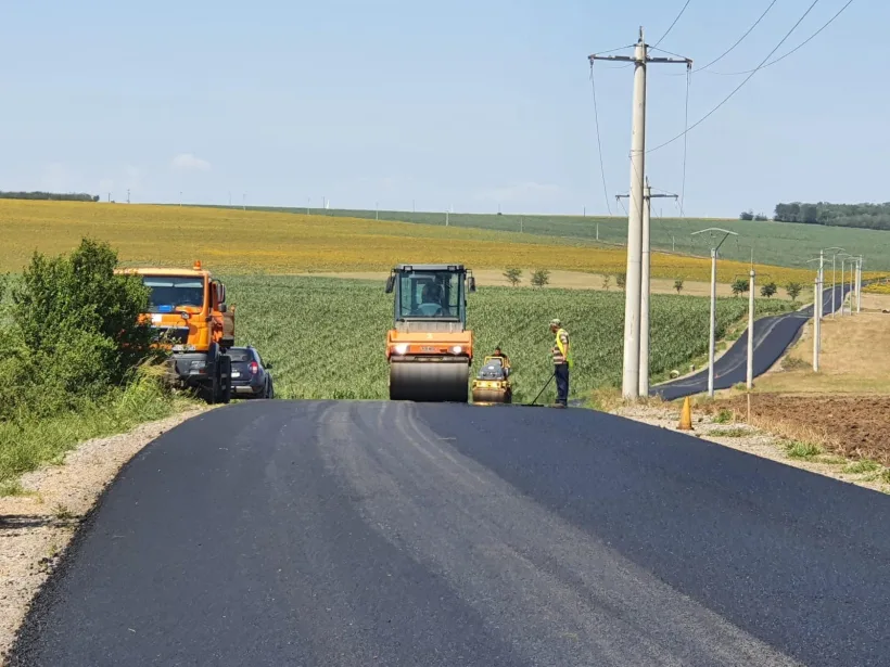Investiții fără precedent ale Consiliului Județean Galați în infrastructura rutieră