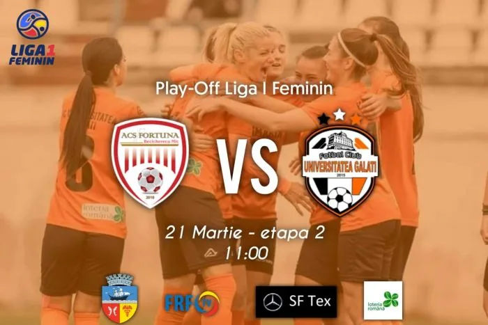 Fetele de la FC Universitatea au pierdut la limită pe teren propriu