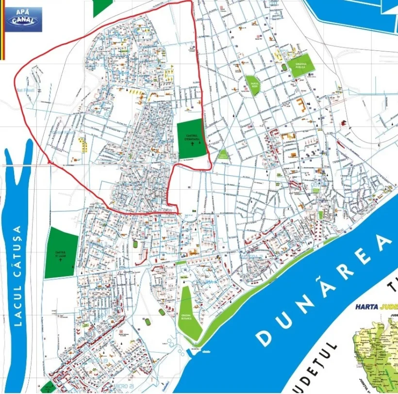 Urmează 24 de ore fără apă, în mai multe cartiere din Galați