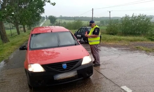 Un bărbat din Galați a fost prins la volan cu o alcoolemie de 1,07 mg/l
