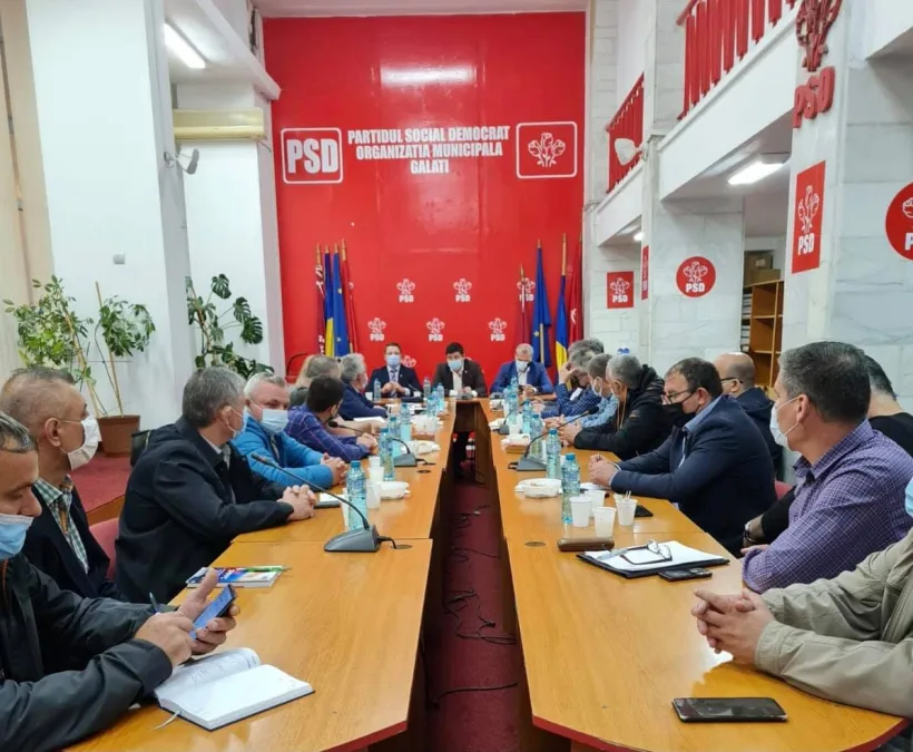 Președintele Consiliului Județean Galați, întâlnire cu sindicaliștii: „Oamenii protestează faţă de decizia Guvernului de a menţine salariul minim la un nivel care nu acoperă nici măcar inflaţia”
