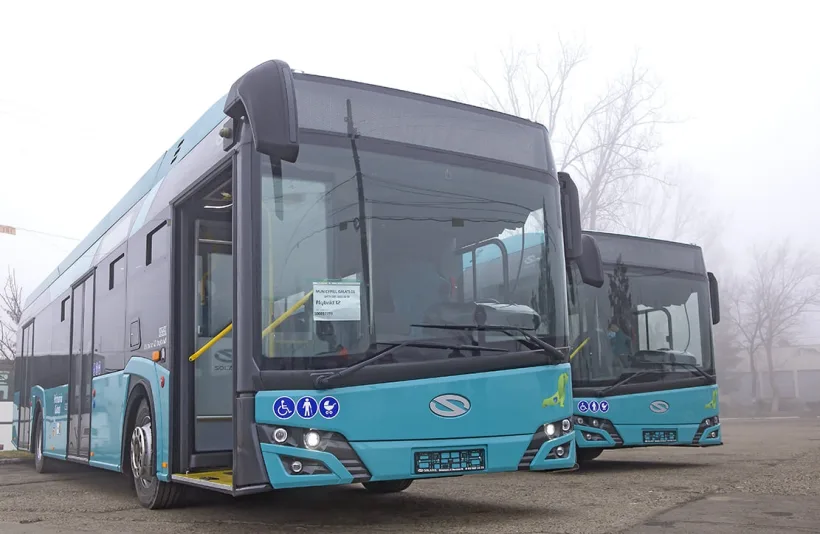 Se reia circulația autobuzelor 7 și 39 pe strada Frunzei