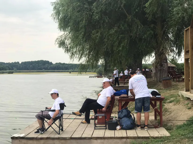Concurs Naţional de Pescuit pentru Persoanele cu Deficienţe de Vedere, organizat de Consiliul Județean Galați