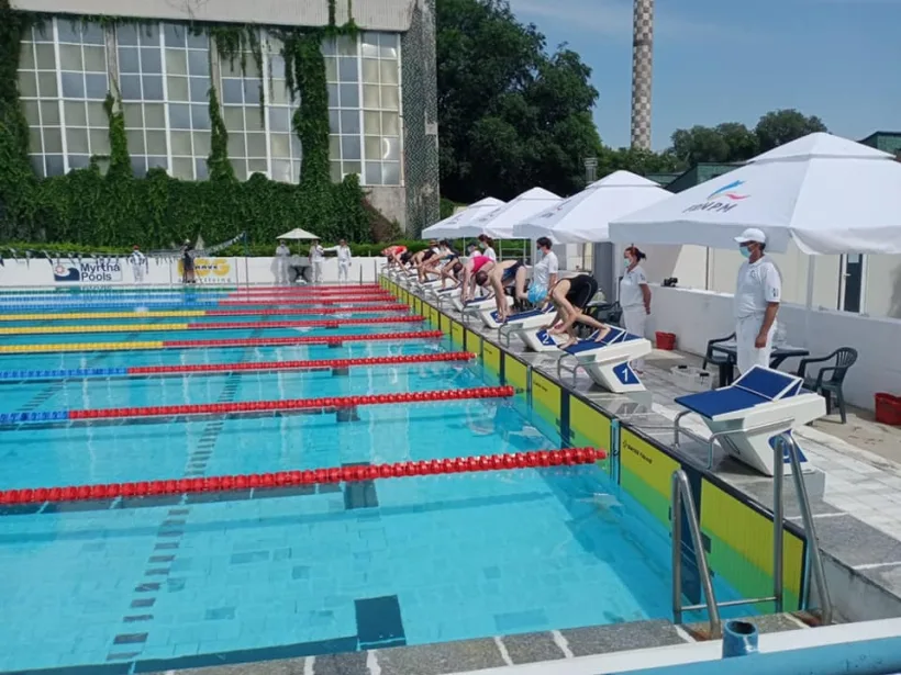 Concurs reuşit pentru înotătorii gălăţeni de la CSM Galaţi