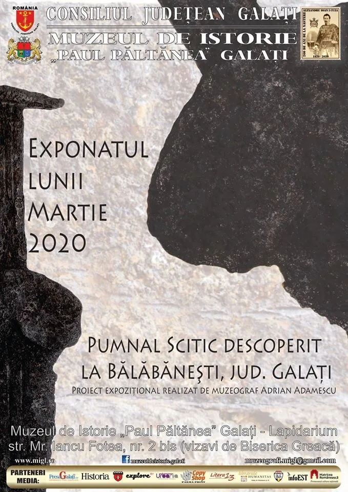 Exponatul lunii martie, la Muzeul de Istorie "Paul Păltănea" Galati
