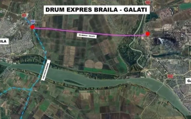 Proiectarea drumului expres Galați – Brăila poate să înceapă