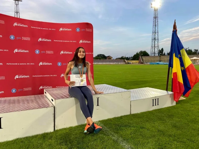 Primul titlu de campioană naţională pentru gălăţeanca Daria Rebeca Ciocan.