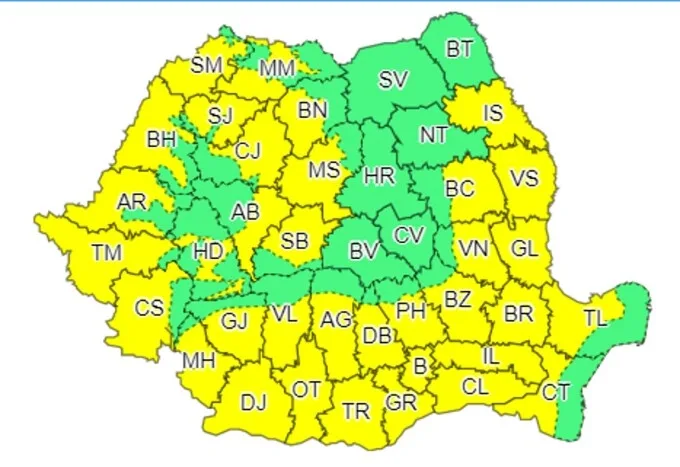 Un nou val de caniculă în România. Temperaturile vor ajunge la 39 de grade
