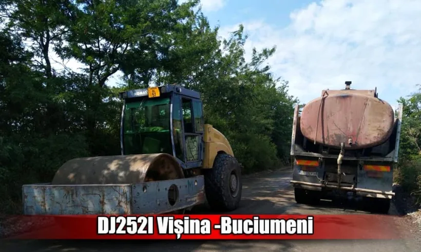 Lucrări de modernizare pe drumurile județene. Costel Fotea: Pe unele porțiuni nu s-a mai intervenit de zeci de ani