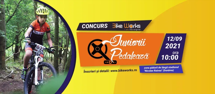 Au fost deschise înscrierile online pentru concursul „Juniorii Pedalează”