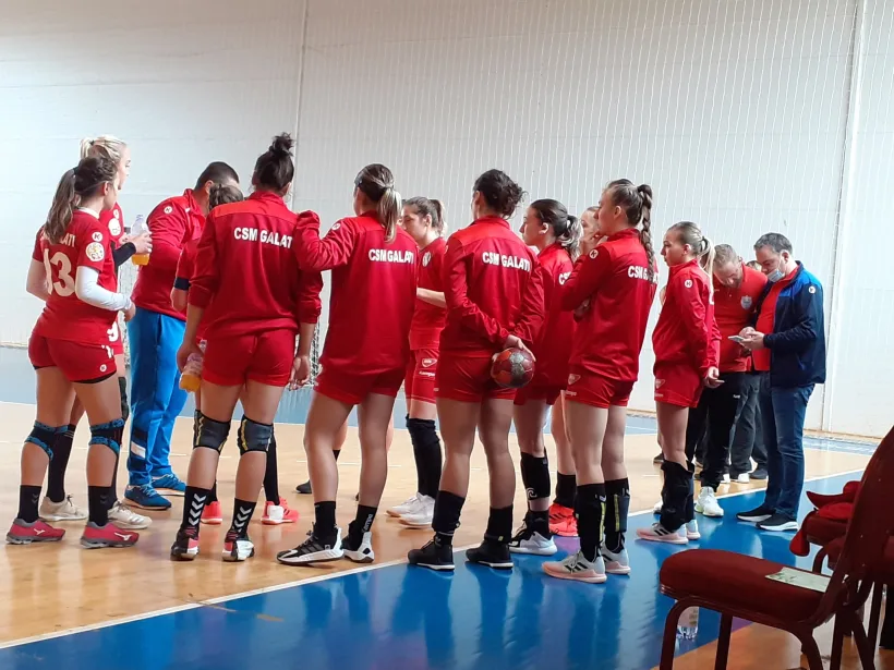 Handbalistele de la CSM Galaţi vor a patra victorie consecutivă