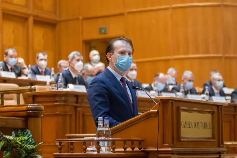 Guvernul Cîţu a picat. Moţiunea de cenzură a trecut cu 281 de voturi