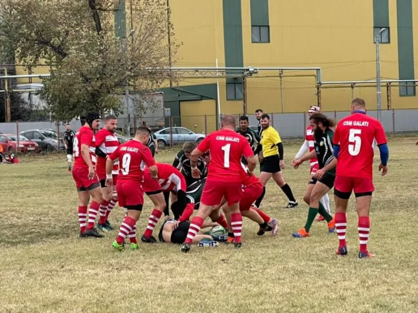 Rugbiştii de la CSM Galaţi au pierdut derbiul cu bârlădenii