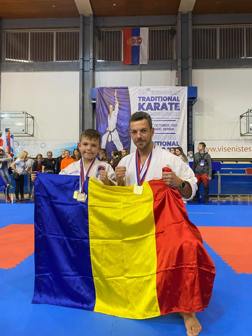 O familie gălăţeană de campioni: Patrick-Mihai şi Mihai-Cristian Tâmpeanu sunt campioni europeni