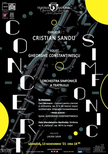 Un concert simfonic la "Nae Leonard"