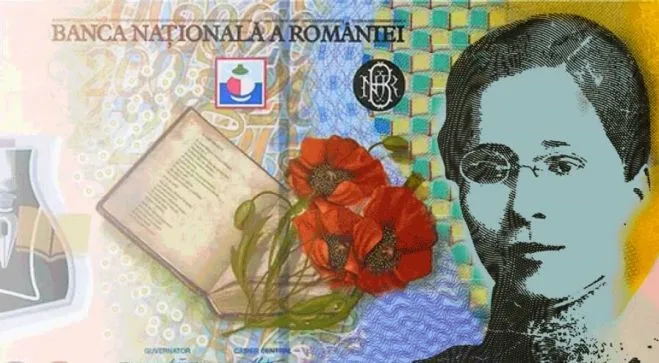 Noua bancnotă de 20 de lei, cu chipul Ecaterinei Teodoroiu, din 1 decembrie