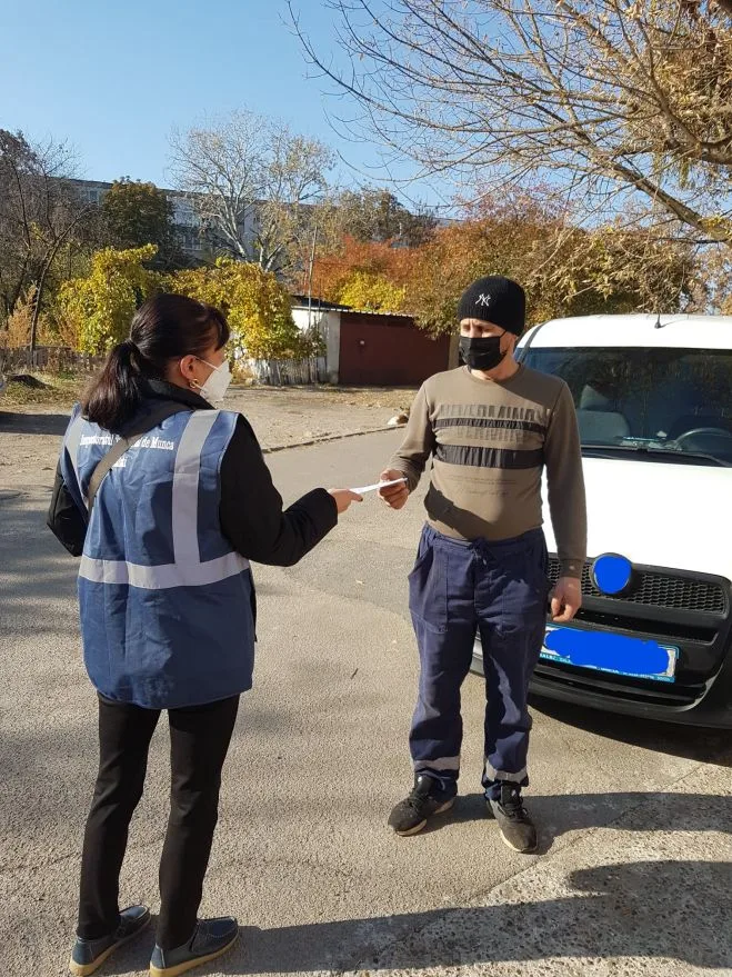 Noi pliante cu drepturile lucrătorilor, împărțite de ITM Galați
