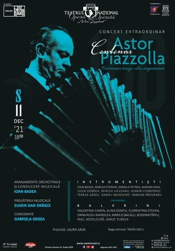 Concert Centenar „Astor Piazzolla” la Galaţi