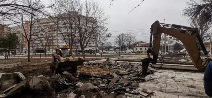Lucrări de modernizare a zonei cuprinse între Potcoava de Aur și Trei Star