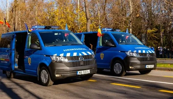Autospeciale noi pentru intervenție, la Jandarmeria Galați