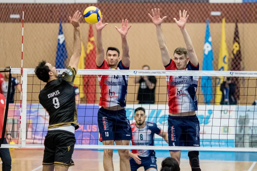 Ce meci, ce calificare dramatică pentru CSM Arcada Galaţi în sferturile de finală din CEV Cup
