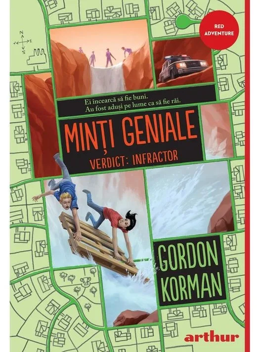 O carte pe zi: „Minţi geniale : Verdict: infractor” de Gordon Korman