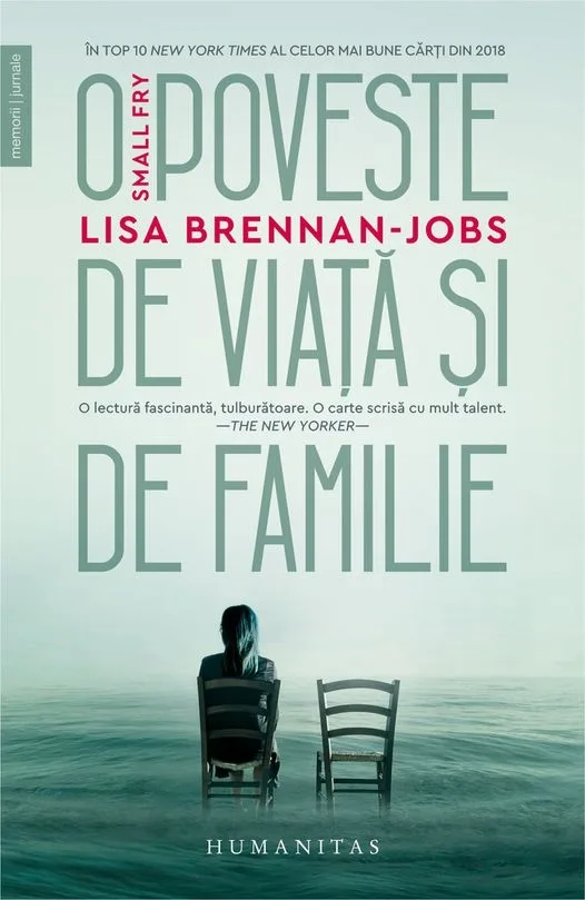 O carte pe zi: „Small Fry : O poveste de viaţă şi de familie” de Lisa Brennan-Jobs