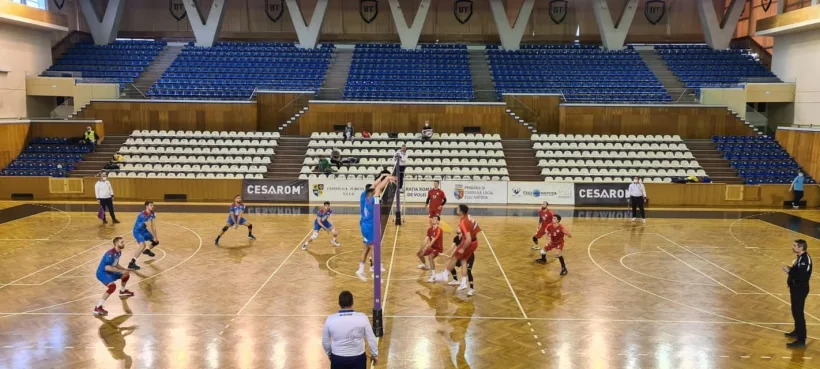 CSM Arcada şi-a făcut încălzirea la Cluj