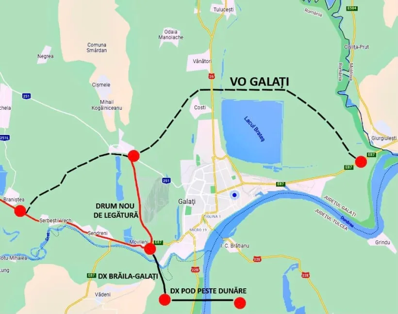Începe implementarea unei investiții extrem de importantă pentru dezvoltarea Galațiului