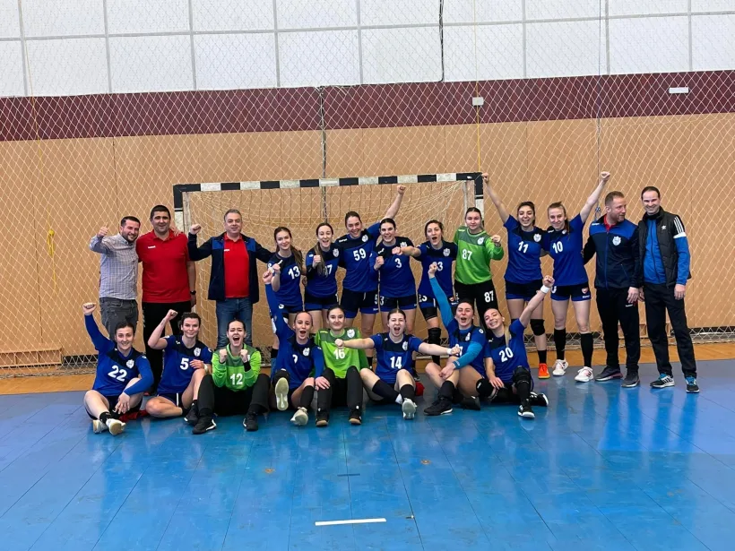 Handbalistele de la CSM Galaţi au învins o echipă din Liga Florilor