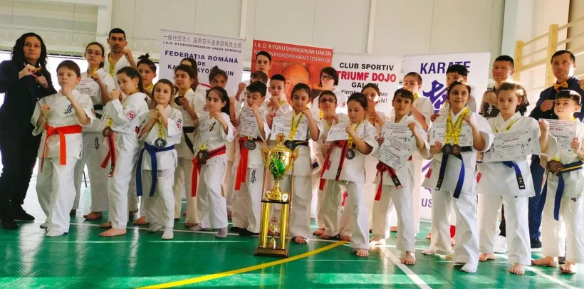 39 de medalii pentru gălăţenii de la Triumf Dojo
