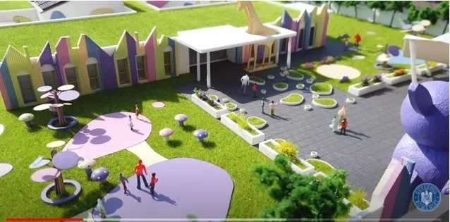 O creșă de capacitate medie va fi construită la Valea Mărului, în județul Galați