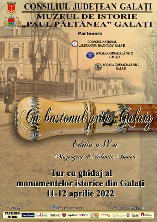 CU BASTONUL PRIN GALATZ
