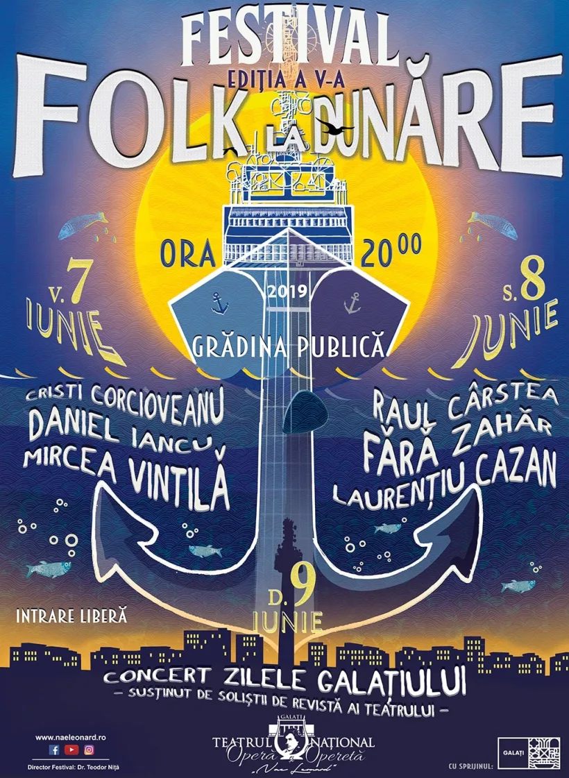 Odată cu luna iunie vine şi Festivalul "Folk la Dunăre"