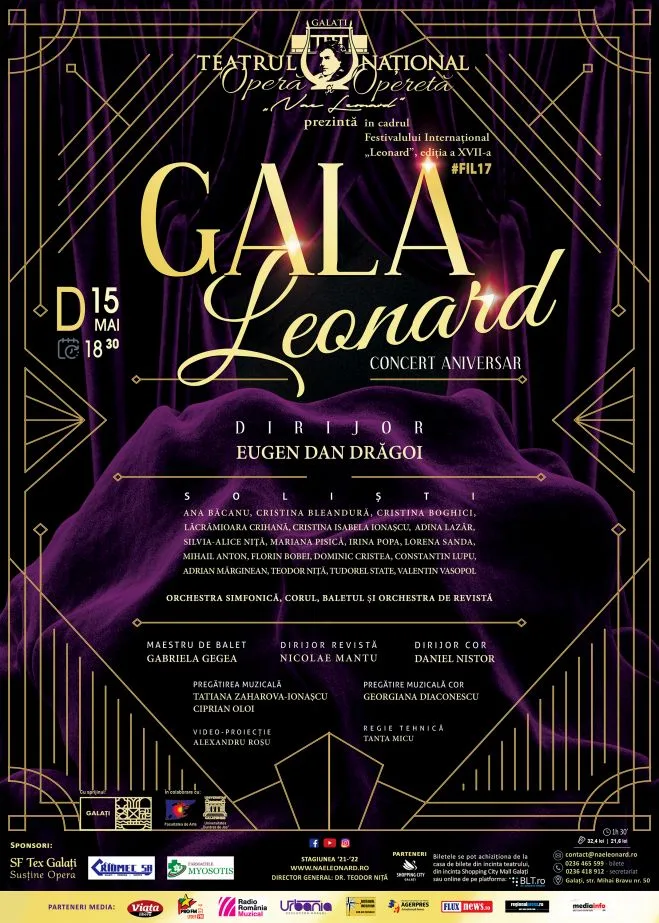 Începe Festivalul Internaţional "Leonard"