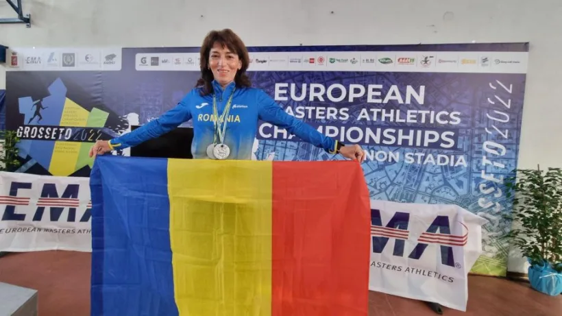Gălăţeanca Daniela Ciocan, dublă vicecampioană europeană Masters