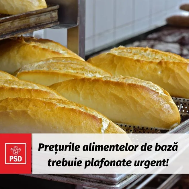 PSD: Prețurile alimentelor de bază trebuie plafonate urgent