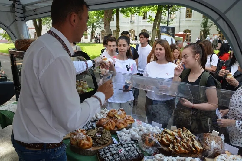Festival internațional de produse tradiționale, în campusul studențesc din Galați